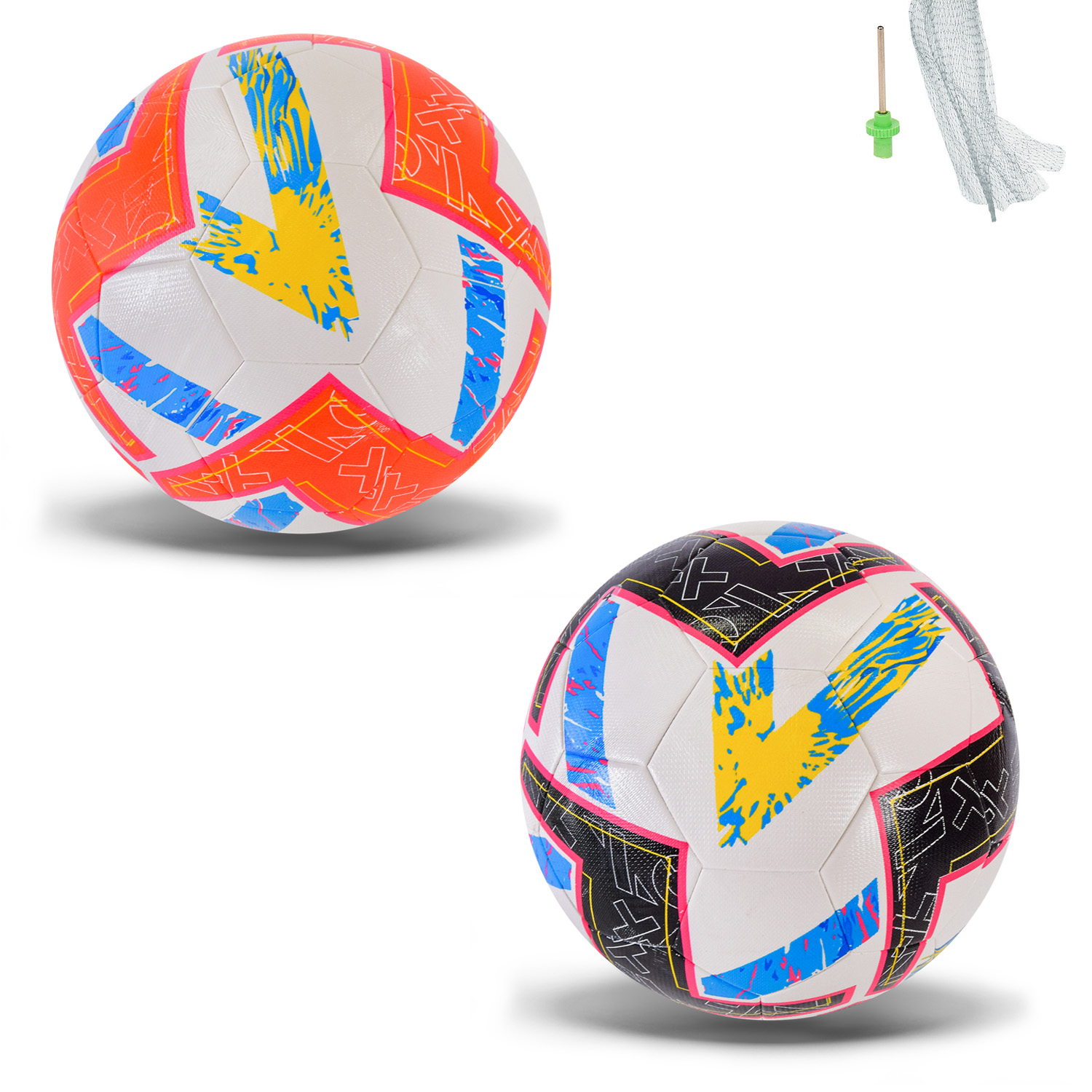 М'яч футбол арт. FB24505 (50шт) №5, PU 350 гр,2мiкс(КІ