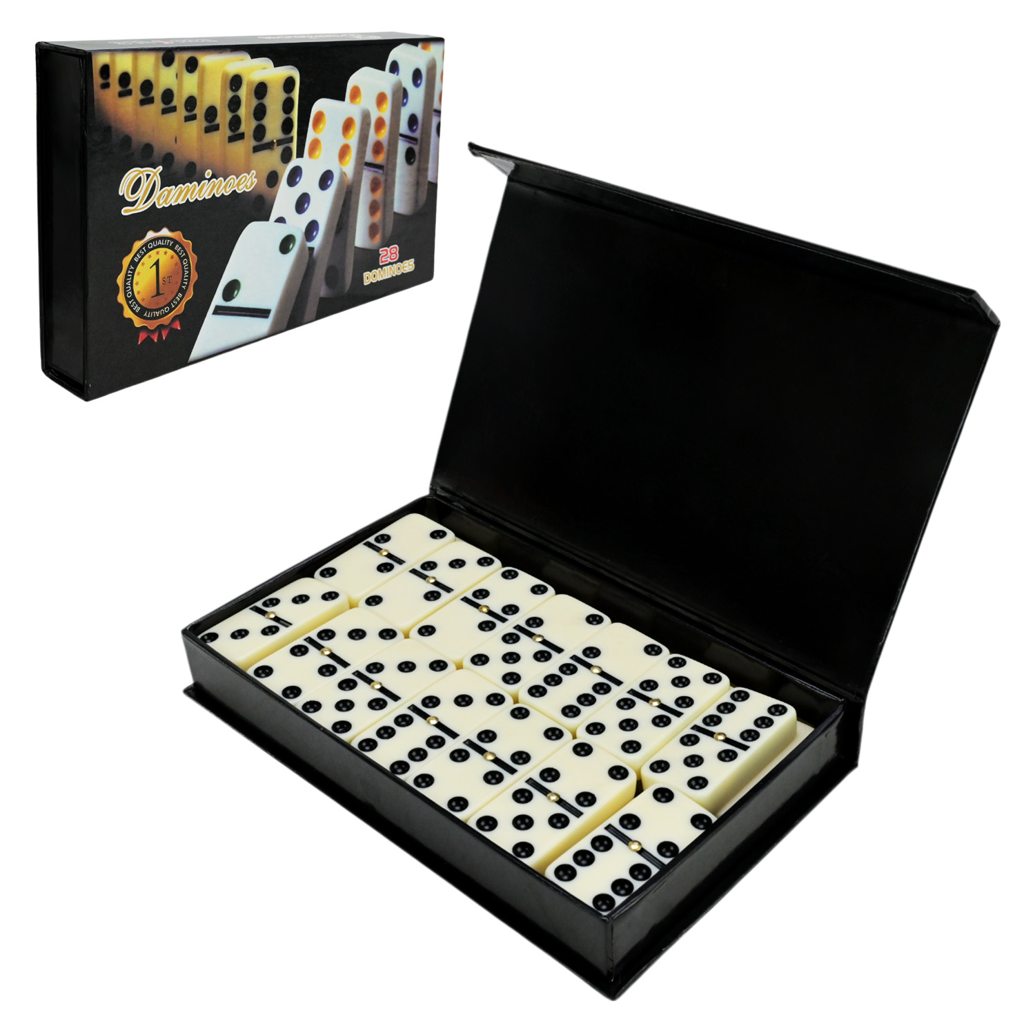 Домино арт. 5010Z-B (60шт) короб.11,5*3*8,6 см(КІ)