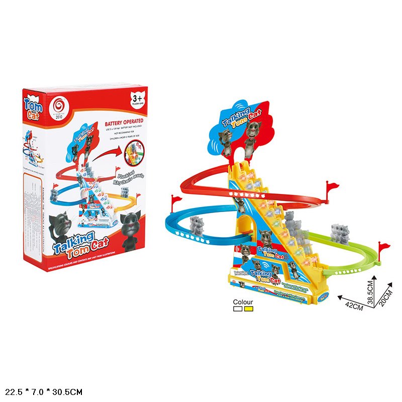 Трек батар. арт. 2010T (48шт/2) свiтло,звук короб. 22,5*7*30,5см(КІ)