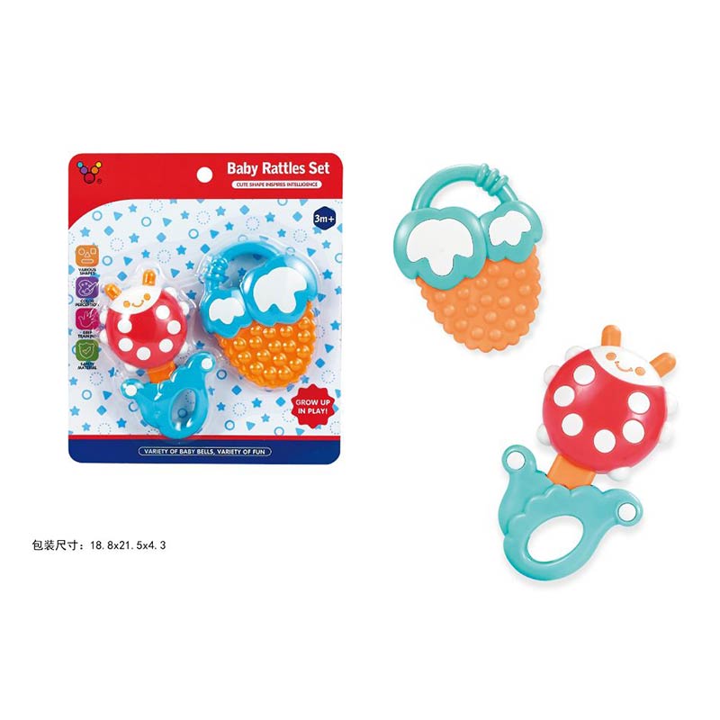 Брязкальце у ручку арт. 11515 (192шт/2) 2 види, планшет. 18,8*21,5*4,3см(КІ)