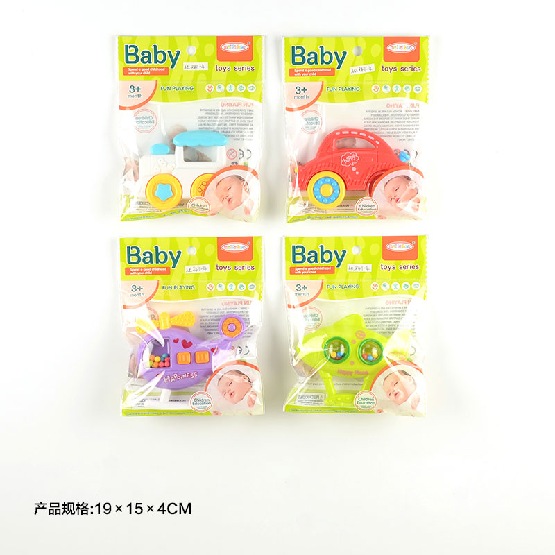 Брязкальце у ручку арт. 8411-4 (480шт/2) 4 види мікс, одна одиниця пакет 19*15*4 см(КІ)