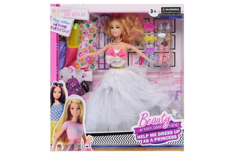 Лялька з гардеробом, в коробці 8150A2 р.32,5*30*5см.(Мас)