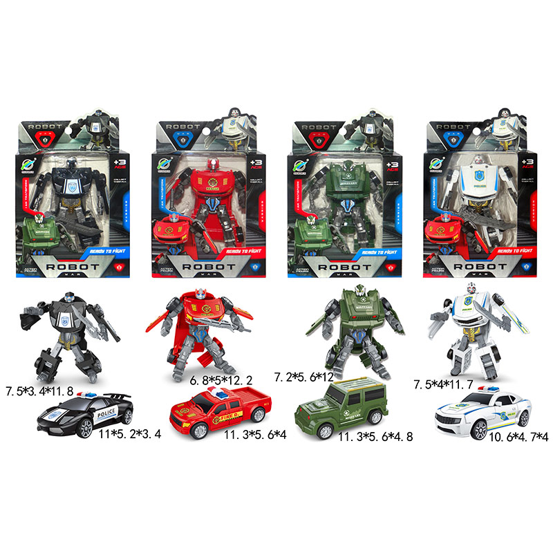 Трансформер 339-93 (144шт/2) 4 вида микс, в кор(КИ)