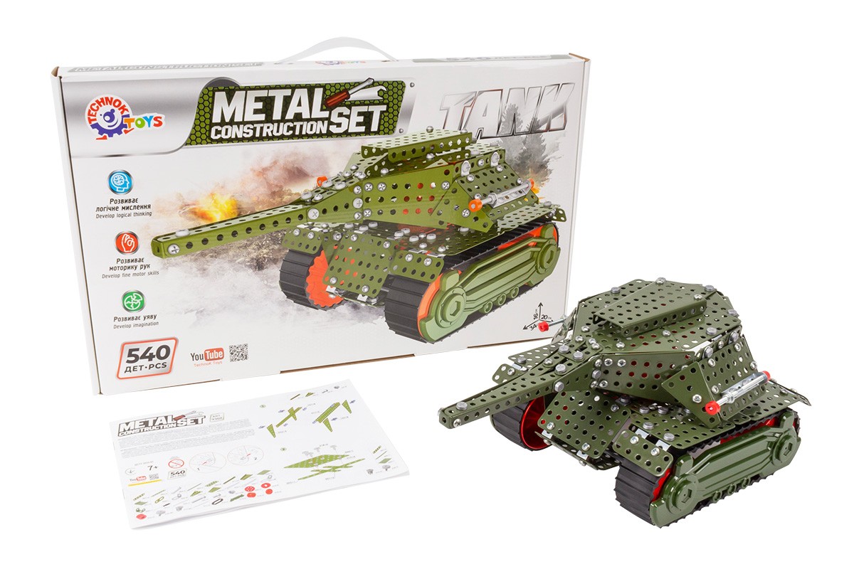 Іграшка «Конструктор металевий ТехноК», арт.9307(ІФ)