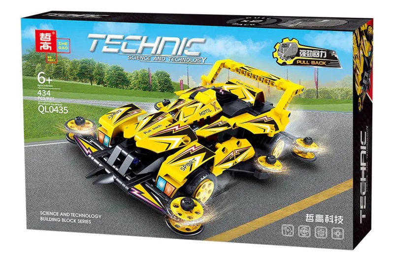 Конструктор 434дет QL0435 р.47,5*28*6,8см(Мас)