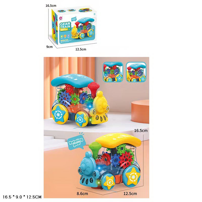 Поїзд  арт. HJ658 (36шт/2) батар.,світло, короб. 16,5*9*12,5см(КІ)