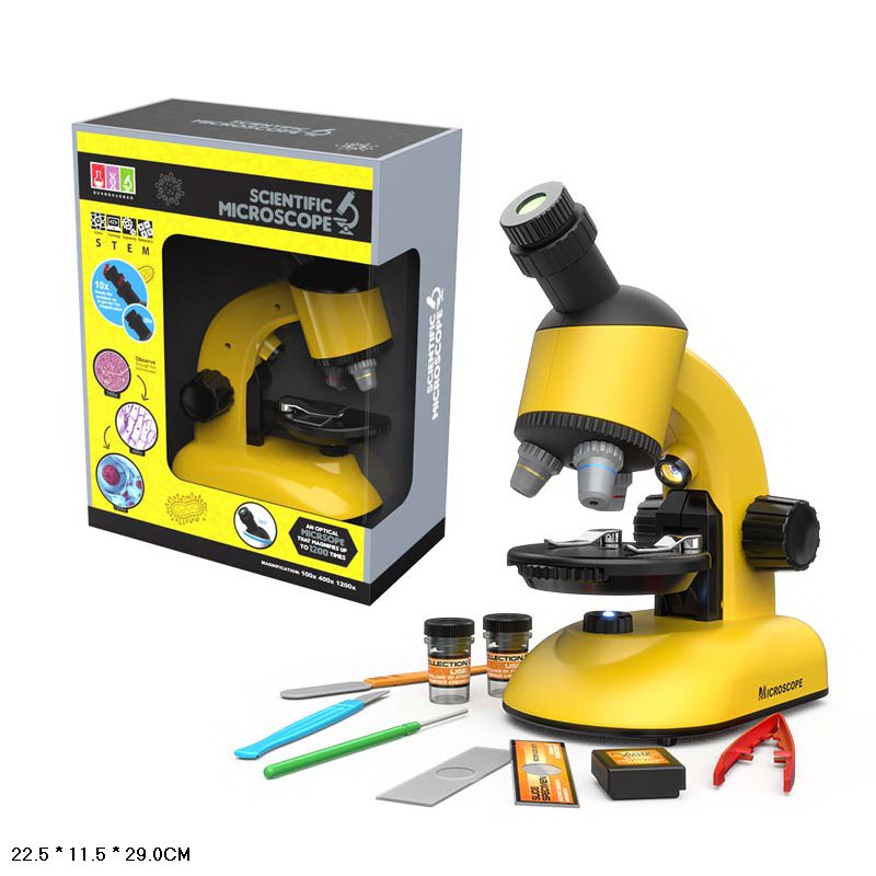 Микроскоп 1100 (24шт/2) в кор. 22,5*11,5*29см(КИ)