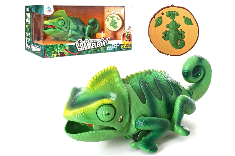 Хамелеон на радіокеруванні, в коробці 8888 р.37*19*18,5см.(Мас)