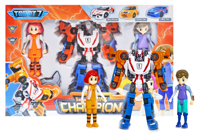 Робот муз зi свiтл., в коробцi Q1909 (Мас)