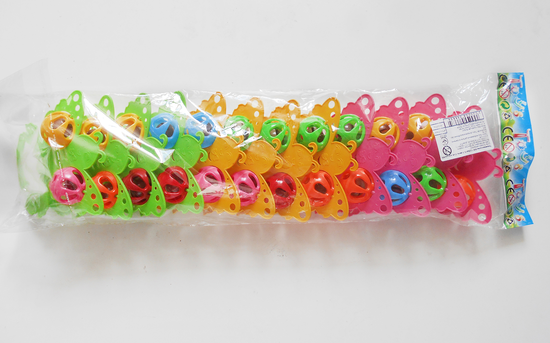 Брязкальце в ручку 818-7 (120шт / 2) (КІ)