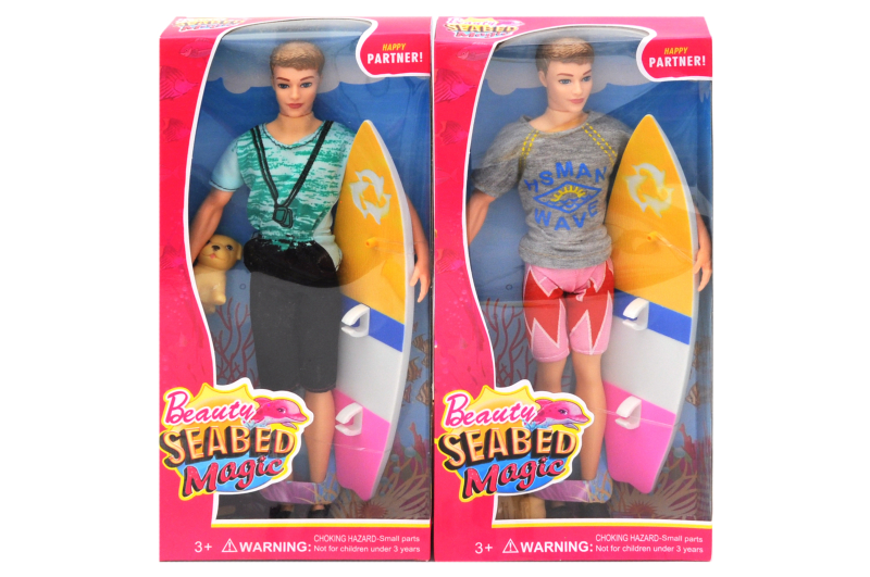 Серфенгіст з собачкою в коробці, 2 види 8189 р.15*5*31,5 см(Мас)