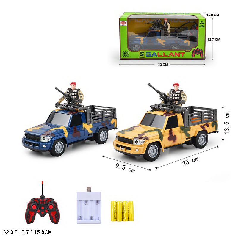 Машина р/к арт. 858-331G (36шт/2)  акум., 2 кольора, короб. 32*12,7*15,8см(КІ)