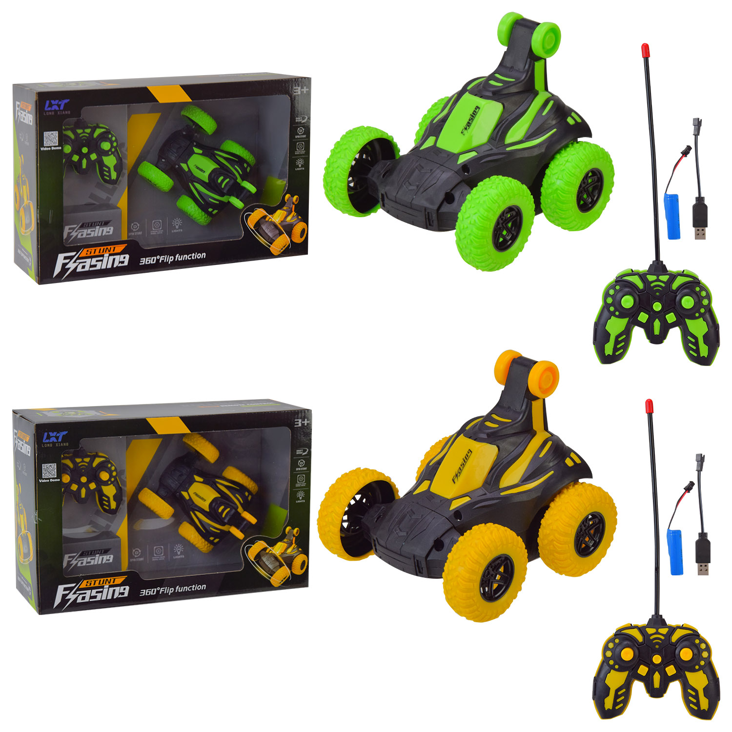 Перевертиш р/к арт. 285 (36шт/2)  акум., 2 кольора, короб. 34*12,8*23,2см(КІ)