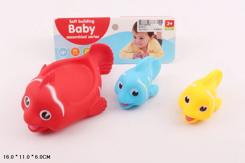 Пискавка арт. B100-3 (144шт/2) 3 шт.пакет 16*11*6см(КІ)