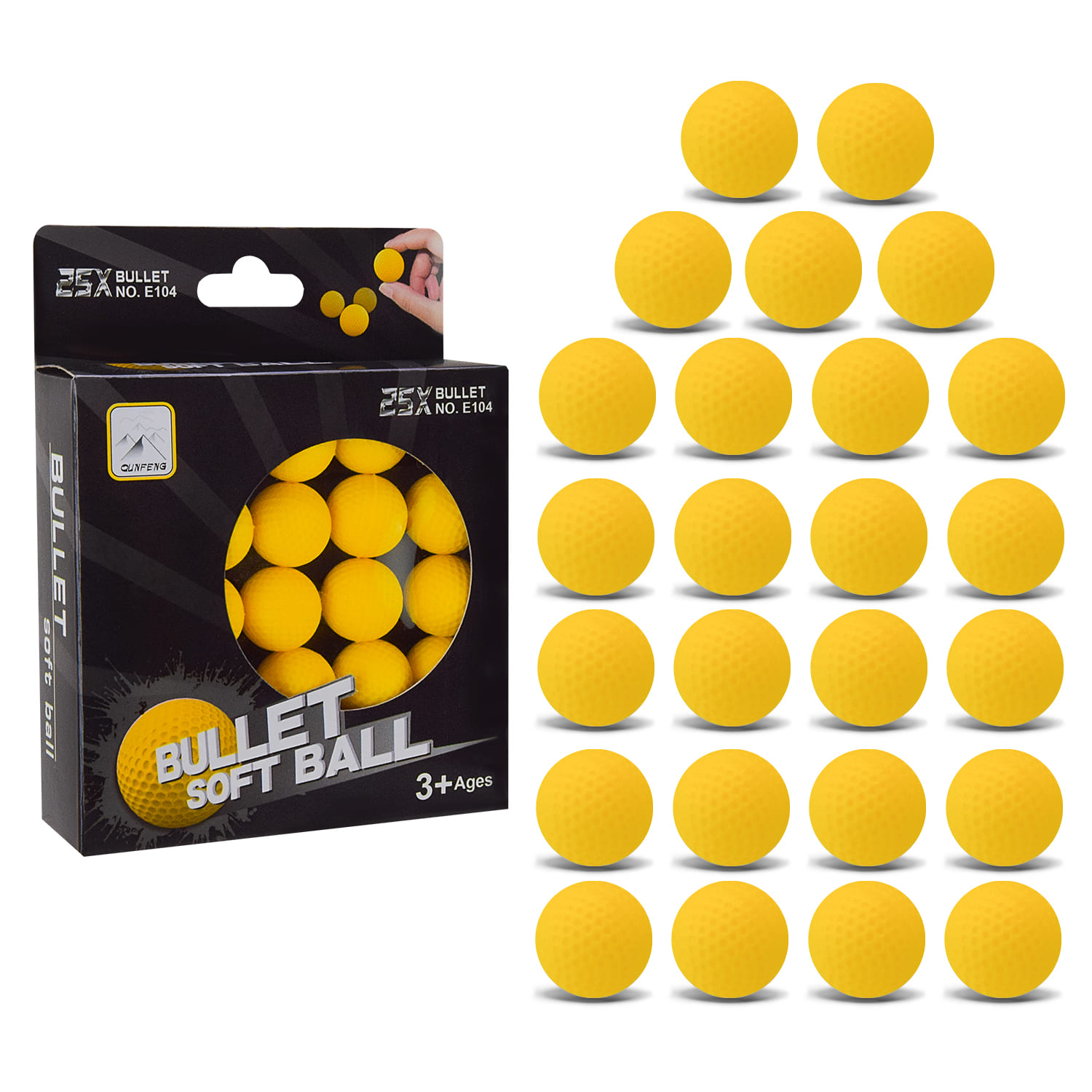 Паралон.кульки E104 (128шт/2) 25шт короб.(КІ)