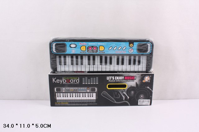 Орган MQ015FM (60шт/2)батар.,с микрофоном,в кор. 34*11*5см(КИ)