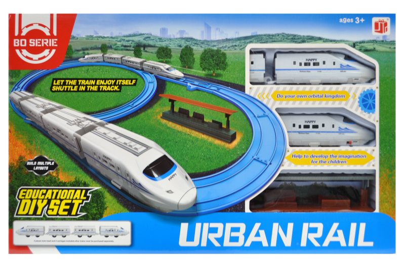 Залізна дорога в коробці 888-36(Мас) 