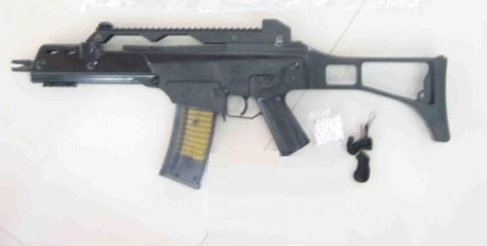 Автомат арт. M41 (36шт) кульки, пакет 72*26см(КІ)