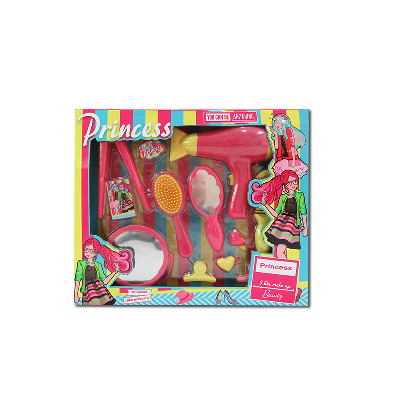 Перукарський набір арт. HC321A (24шт/2) фен дує,гребінець,дзеркало, аксесуари,короб. 35*5*30 см(КІ)