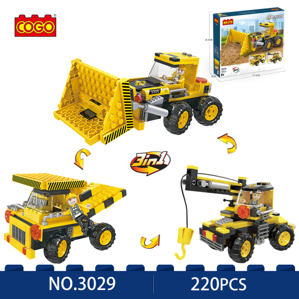 Конструктор в коробці 220 дет. 3029 27,5*25,5*6см (36/2)