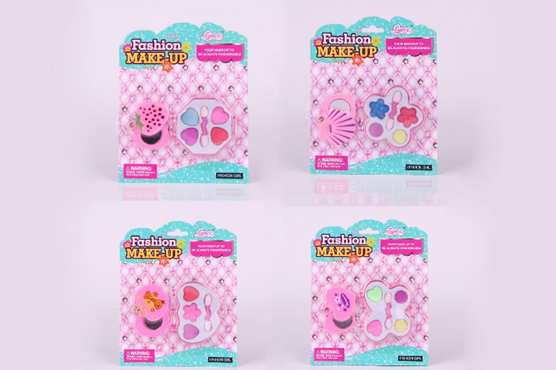 Косметика арт. C3381 (240 шт//2) 4 види, набір тіней, брелок , планшет 14*1,3*18см(КІ)