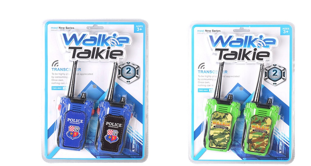 Рація  арт. JC624-44/47 (72шт/2) батар, 2 види, планшет. 20*6,3*3,5см(КІ)