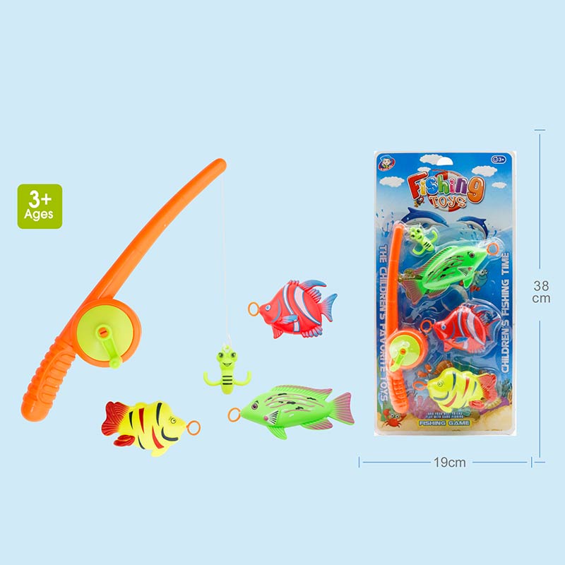 Рибалка арт. KM6852 (KM6852 -KI) (192шт/2)  вудка, рибки, планшет 19*38см(КІ)