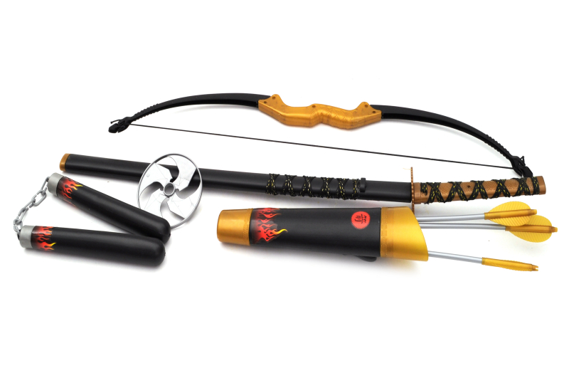 Набір зброї  в кульку 709142 р.79*21*5см.(Мас)	