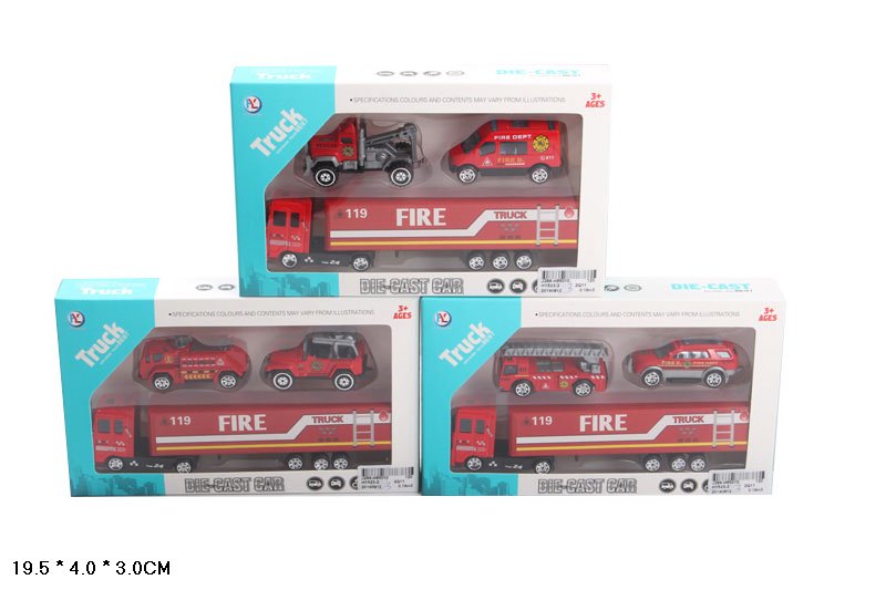 Набір машин мет. арт. HY523-2 (120шт/2) 3 види короб. 19,5*14*3см(КІ)