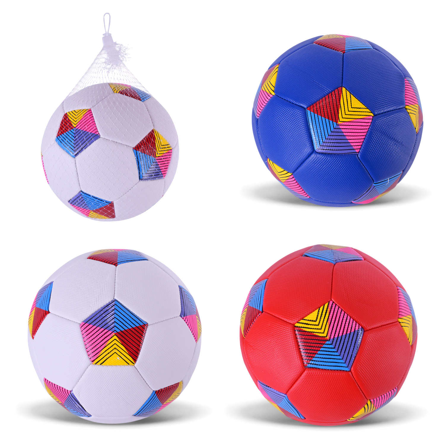 М'яч футбольний арт. FB25521 (80шт) №5 PVC 310 g, 3 кольори(КІ)
