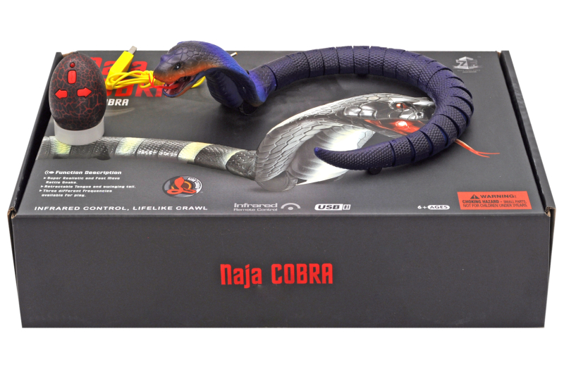 Кобра на радіокеруванні в коробці 8808A-B р.35*22*8см.(Мас)