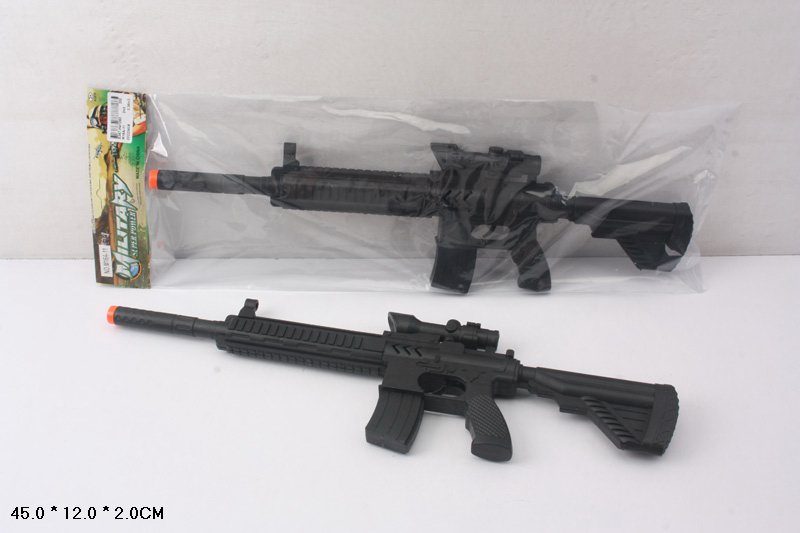 Автомат-трещітка арт. M16A-11 (300шт/2) пакет 45*12*2см(КІ)