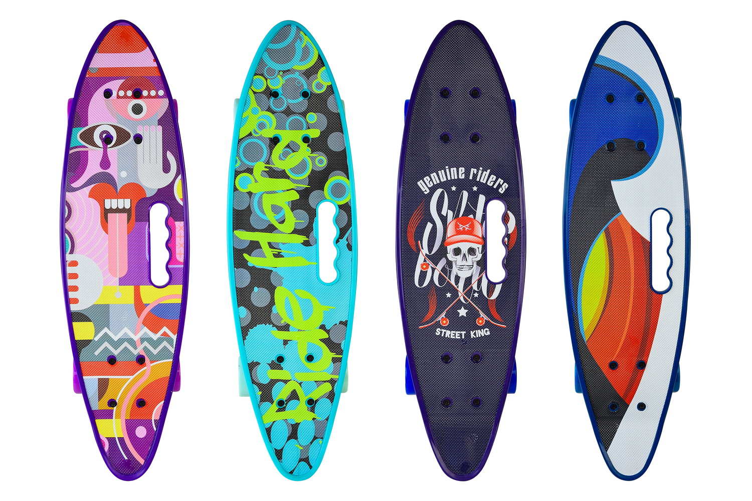 Пенні Борд, арт. JP-HB-31 (8шт) PU, 4 кольор., 56*15 см(КІ)