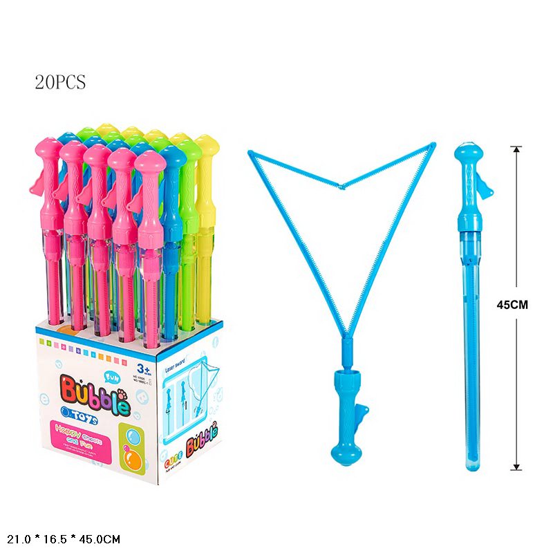 Мильні бульбашки арт. 1092C (120шт) 45 см,6 дисп по20 шт у дісплеї(КІ)