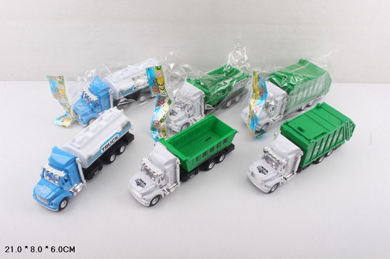 Трейлер інерц. арт. 661-1 (168шт/2) 3 види, пакет. 21*8*6см(КІ)