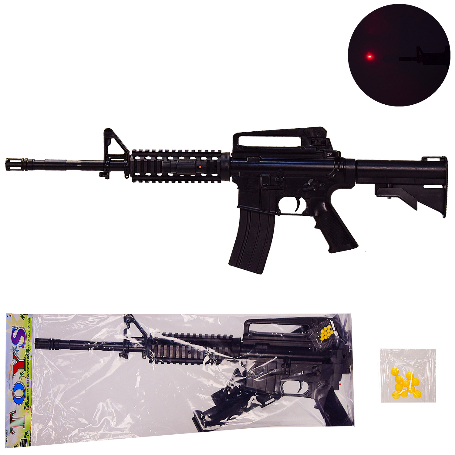 Автомат M44-1 (36шт/2) в пакете – 24.5*59 см, р-р игрушки – 74 см