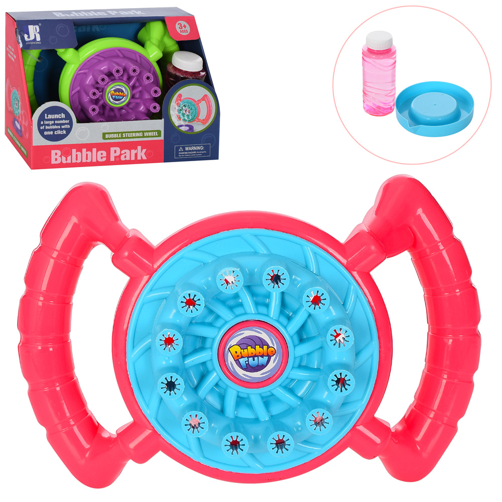 Мильна гра P8908B (36шт) кермо,21,5см,запаска10,5см, ємність, 2кол,на бат-ці,в кор-ці,22,5-16,5-9см