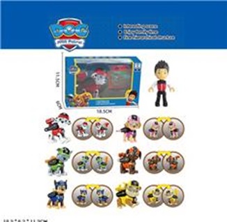 Герої арт. 201 (196шт/2) 6 видів, короб.(КІ)