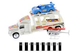 Вантажівка інерц. з машинкою (кульок) 123R р.22*11,5*5,5см.(Мас)	