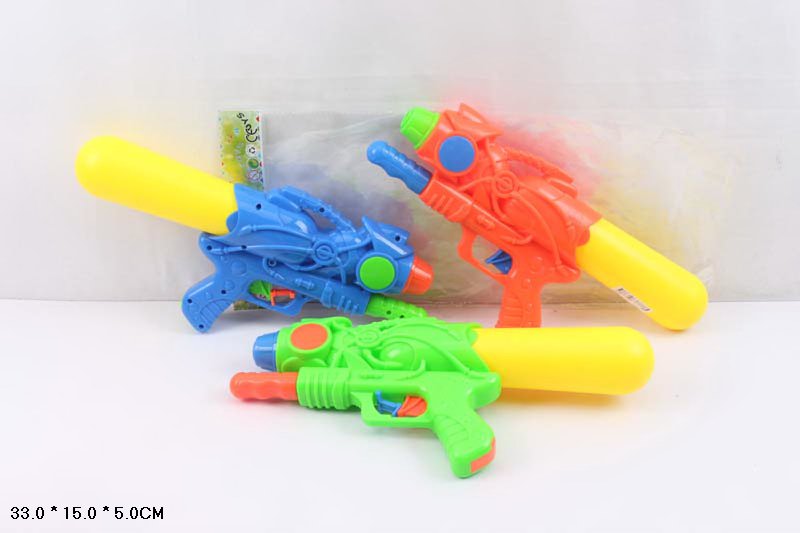 Водний пістолет 103A (168шт/2) з насосом,3 кольори,пакет 33см(КІ)