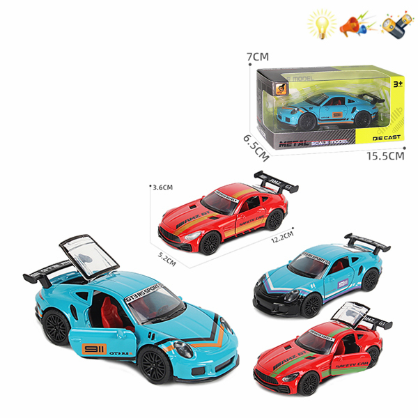 Машина метал.4 видів 3622B 15,5*7*7см (240/2)