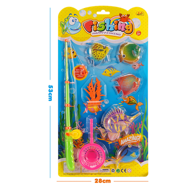 Набір для риболовлі на планшетці 2501K (96шт/2) 28*4*52