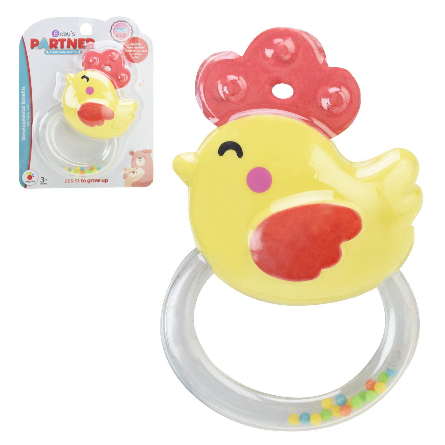 Брязкальце у ручку арт. C311-2 (288шт/2) планшет 14*17,5*2см(КІ)