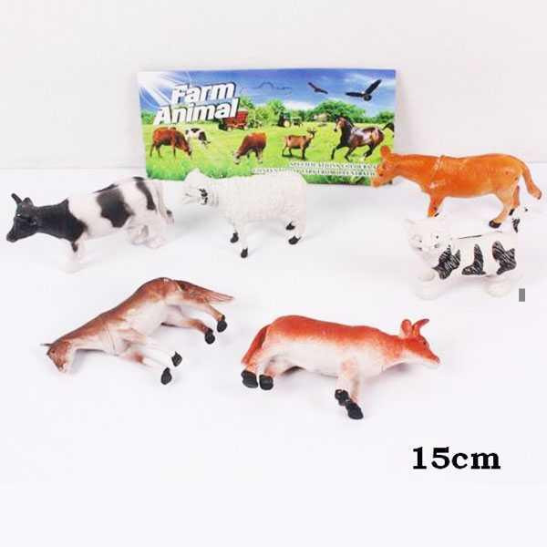 Животные 3121 (288шт/2) домашние, в пакете 15см(КИ)