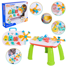 Бізіпланшет арт. N52202 (12шт) активна панель,замки,двірцята, різні форми, короб. 41,5*32,5*9см(КІ)