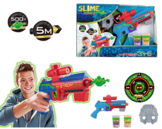 Бластер стріляє слизом CH346 (32шт / 2) слиз, маска, в відкр. кор. 50 * 30 * 10см (КІ)