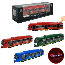 Потяг арт. 731-27K (36шт/2)  3 кольори, світло батар  короб. 23*4*5см(КІ)