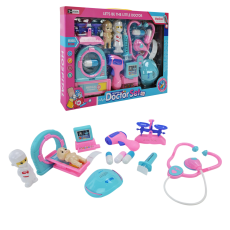 Лікар набір арт. 666-98 (48шт)  стетоскоп, шприц, лялька, аксес короб.43*5*30(КІ)