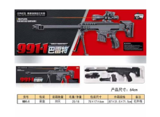 Снайперська гвинтівка арт. 991-1 (30шт) кульки,бат.,лазер,у короб. 70*17*6 см(КІ)