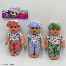 Пупс арт. ZHF883 (72шт)  муз. мікс 3 вида пакет 18*10*32см(КІ)